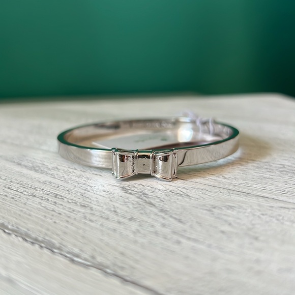 Kate Spade Moon River Silver Bangle bracelet NWT - Picture 6 of 8